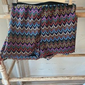 MuMu "missoni" style shorts